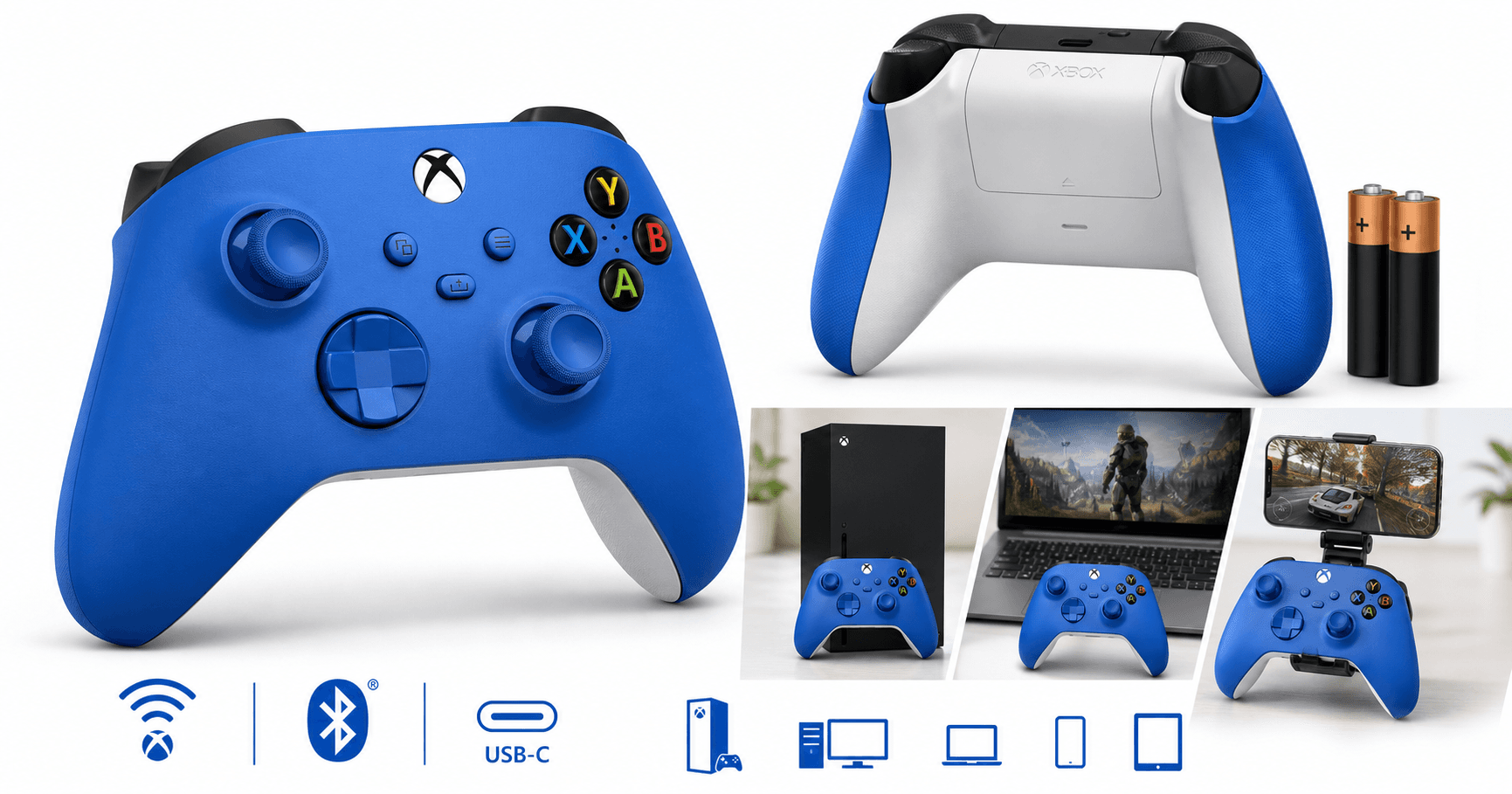 Xbox Wireless Gaming Controller (Shock Blue) Review: A Refined, Versatile Gamepad for Console and PC